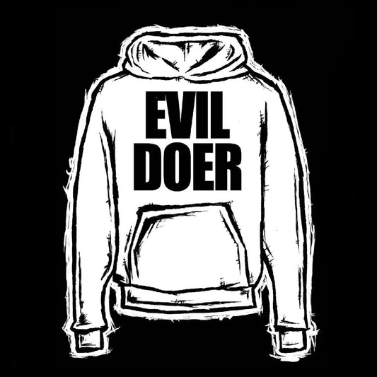 White & Black Hoodie