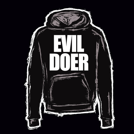 Black/White Hoodie