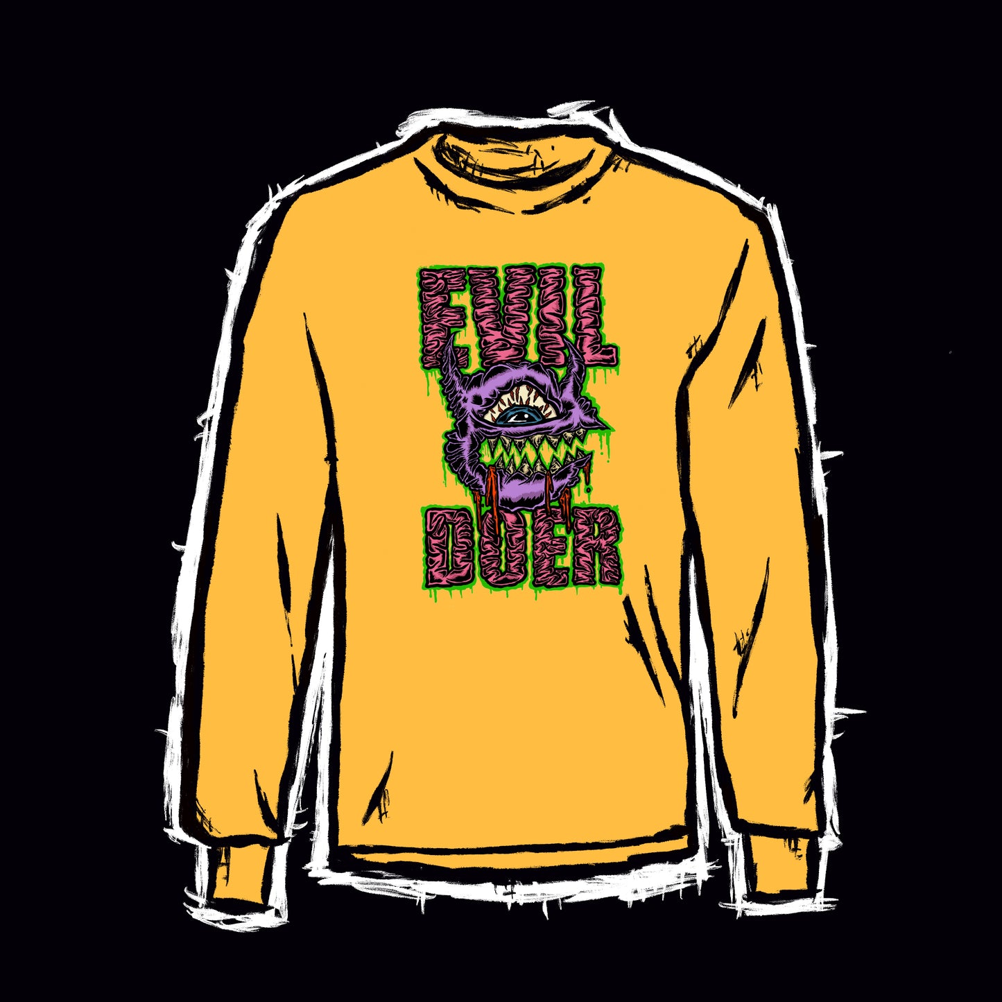 Yellow Longsleeve(SMALLS ONLY)